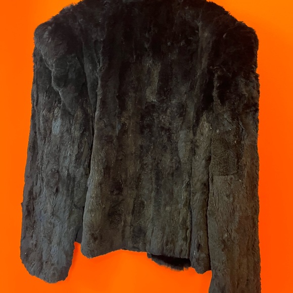 Mafia Black Faux Fur Coat - Picture 6 of 6